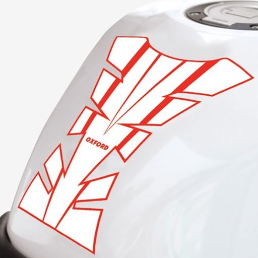 [OX541] Sheer Arrow Tank Pad Red