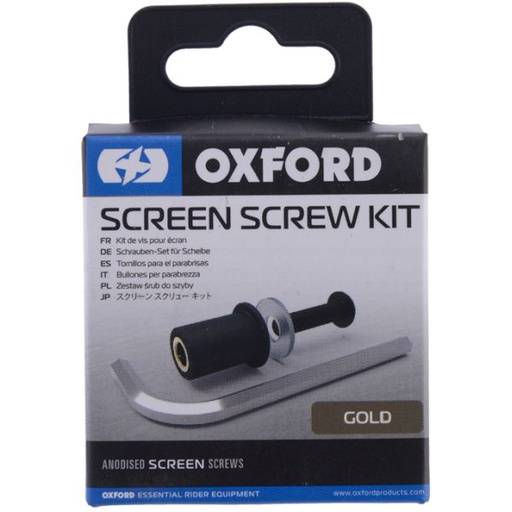 [OX566] Screen Screws Gold