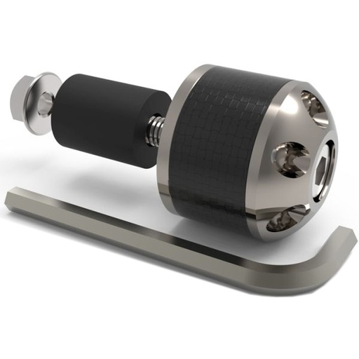 [OX582] CarbEnds 1 Silver