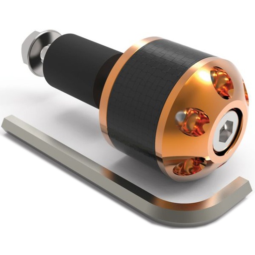 [OX585] CarbEnds 1 Gold