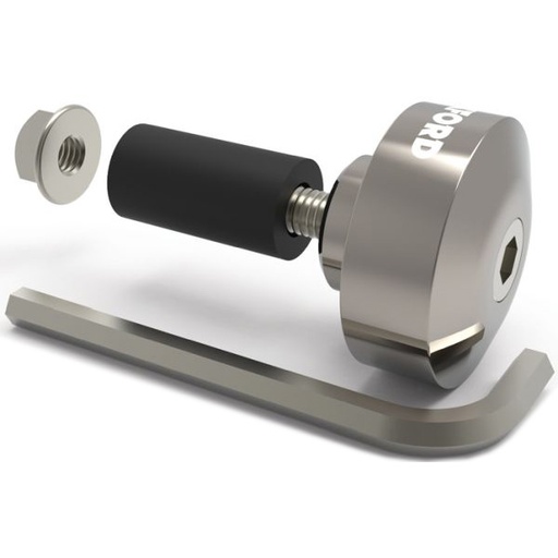 [OX589] BarEnds 1 Silver