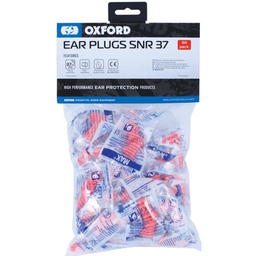 [OX626] Ear Plugs SNR38 50-pairs