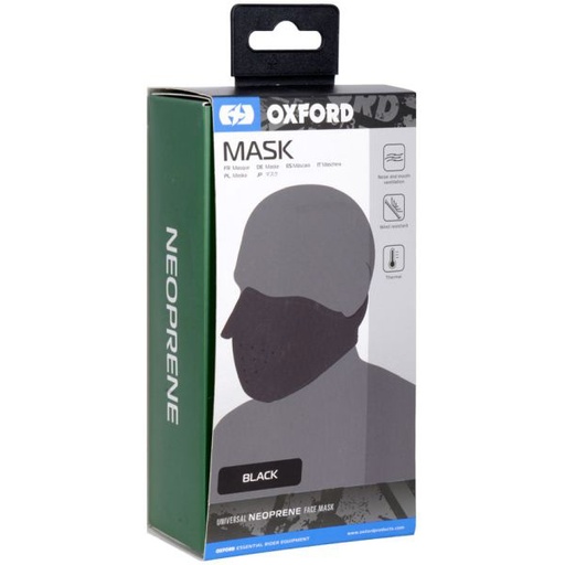 [OX630] Face Mask Black