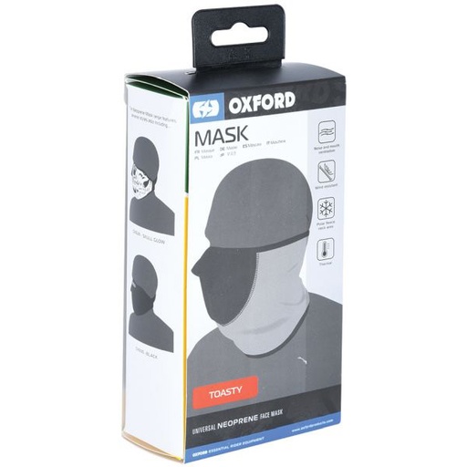 [OX631] Face Mask Black/Grey