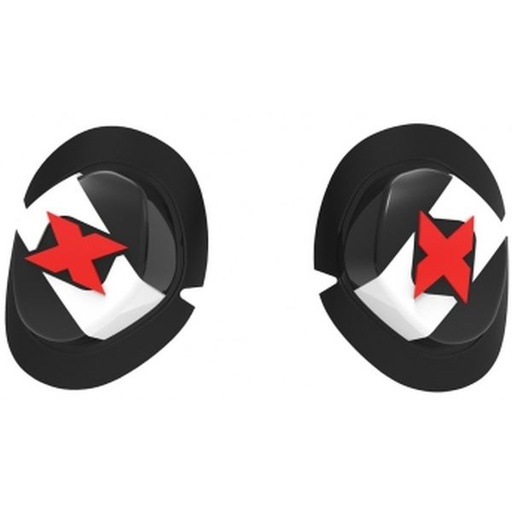 [OX679] Knee Sliders - Icon White/Black