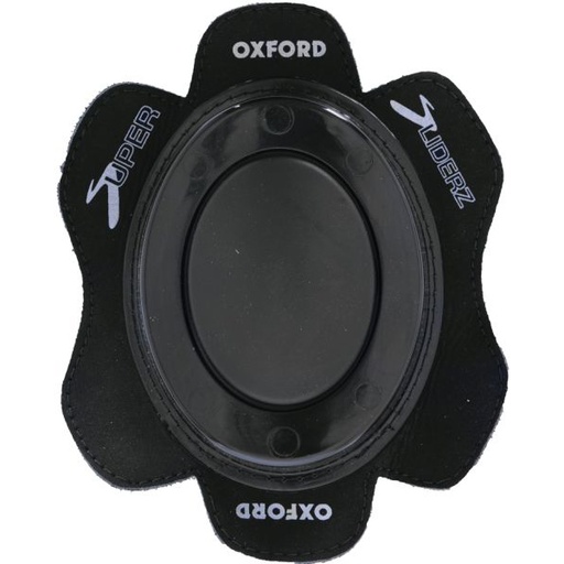 [OX687] Rok Oval Knee Sliders Black