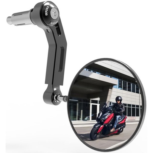 [OX711] Premium Aluminium Mirror Left