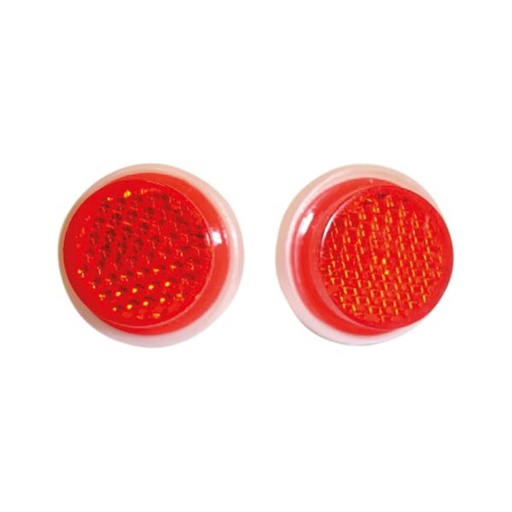 [OX803] Self-Adhesive Reflectors - 25mm ⌀ (Pair)