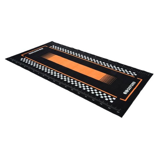 [OX914] Workshop Mat 100cm x 200cm Pitlane Orange