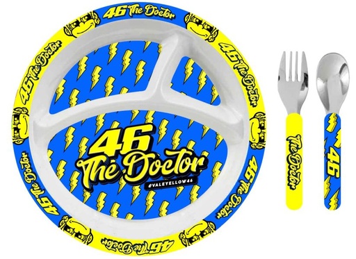 [75-VRUSM506303] VR46 Baby Meal Set the Doctor