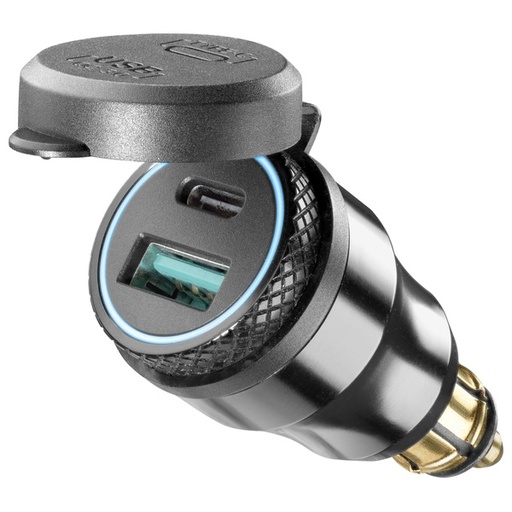 [ACCDIN2USBTYPEC] USB & Type C Adapter for DIN Socket