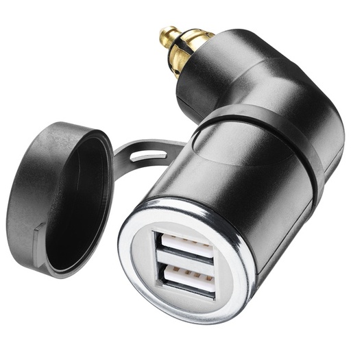 [ACCMOTODIN2USB] 12v Dual USB Moto Adapter Motodin