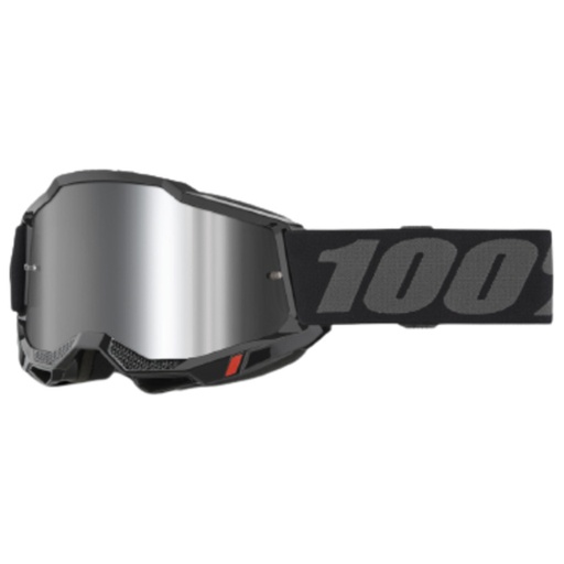 [76-469-062-50014-00038] Accuri 2 Black Goggle - Mirror Silver lens